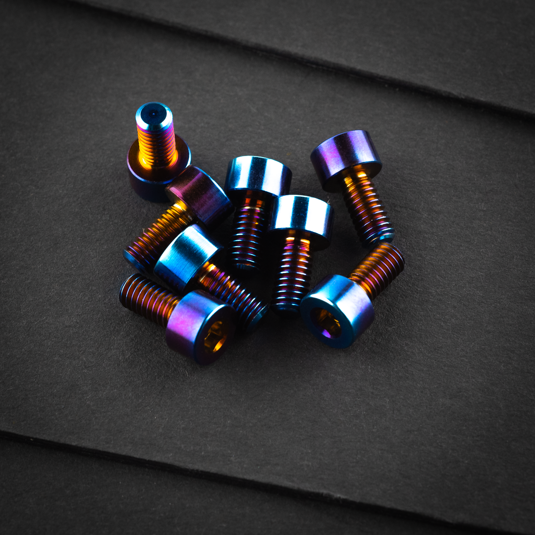 Radium Performance® Titanium Motor Screws M4 x 8mm