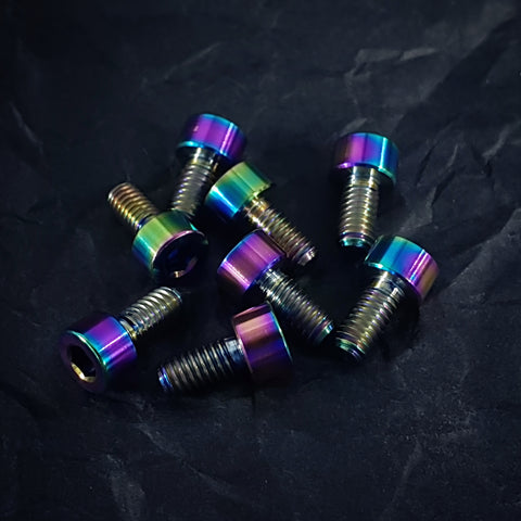 Titanium Motor Screws M4 x 8mm