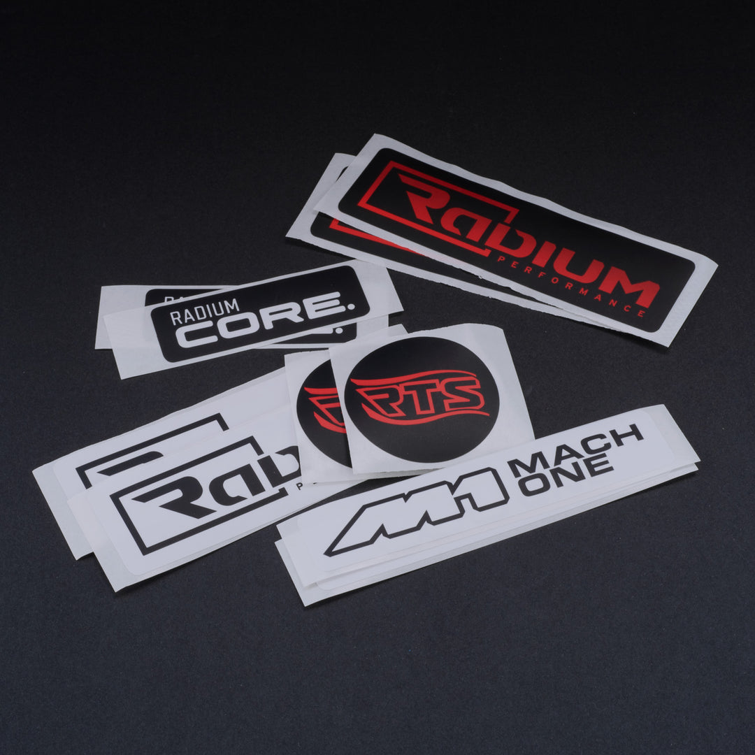 Radium Sticker Pack – Radium Performance Electric Skateboards